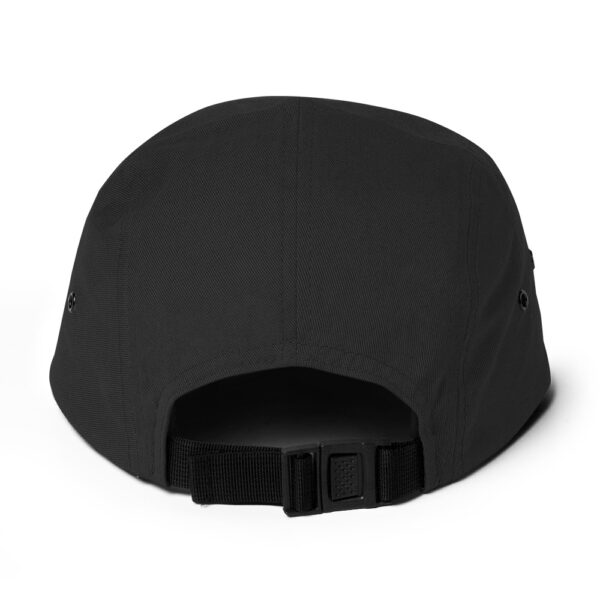 Psychogoose embroidered logo Five Panel Cap - Image 4