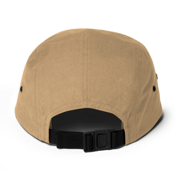 Psychogoose embroidered logo Five Panel Cap - Image 8