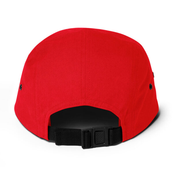 Psychogoose embroidered logo Five Panel Cap - Image 6