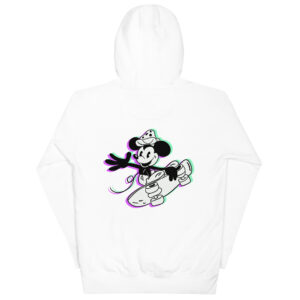 Steamboat skate mouse Embroidered Urban Hoodie