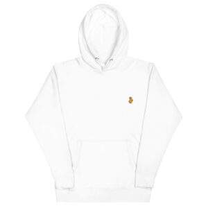 The apple man Embroidered Hoodie