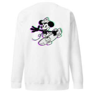 Steamboat skate mouse Embroidered Urban Sweatshirt