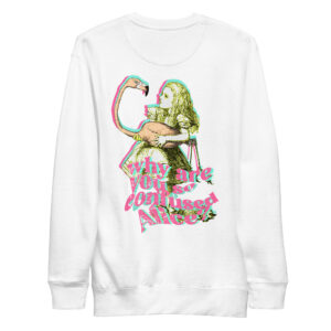 Why are you so confused alice? Embroidered Urban Sweatshirt