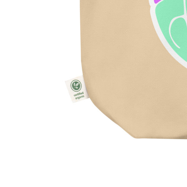 Psychogoose round logo Eco Tote Bag - Image 3