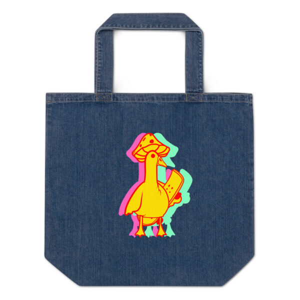 Psychogoose Organic denim tote bag