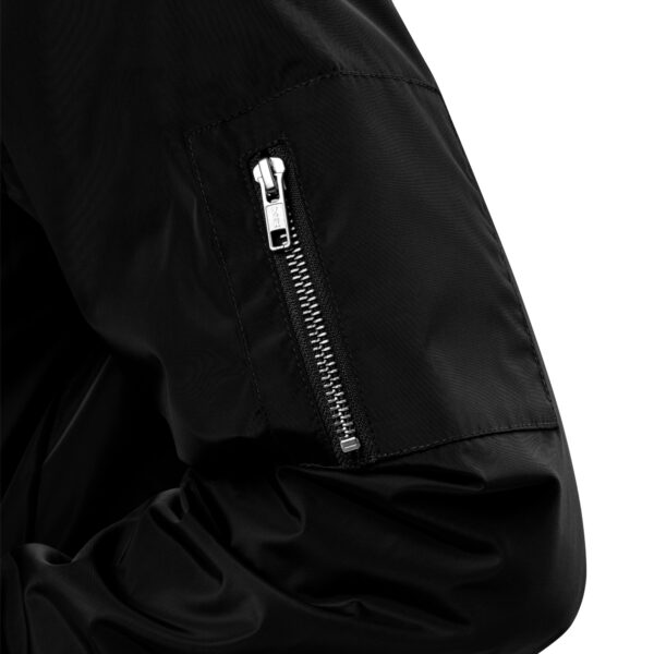 Psychogoose red premium recycled bomber jacket - Image 3
