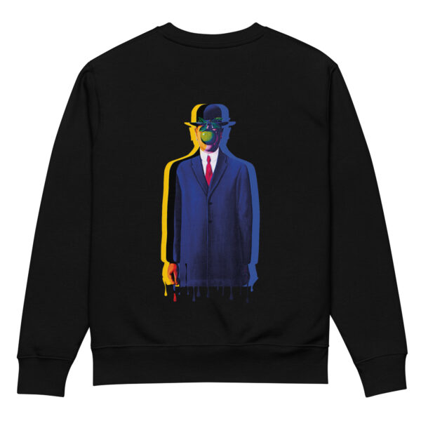The apple man Embroidered unisex eco sweatshirt