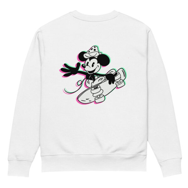 Steamboat skate mouse unisex eco sweatshirt