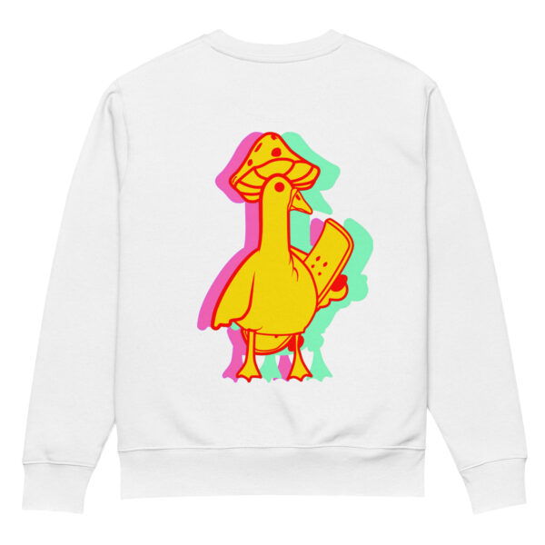 Psychogoose Embroidered unisex eco sweatshirt