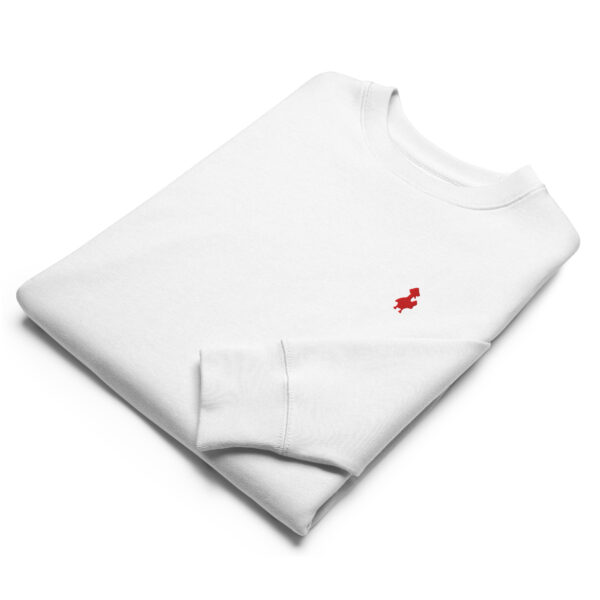 Psychogoose cartoon unisex eco sweatshirt - Image 3