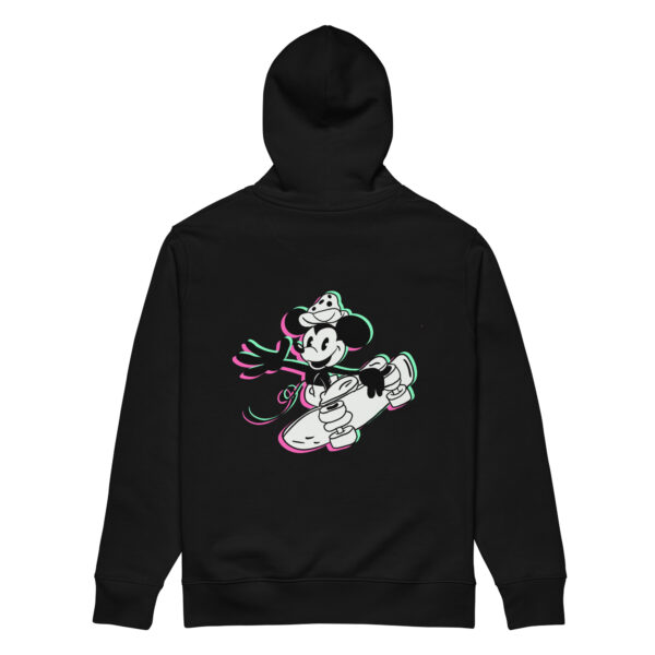 Steamboat skate mouse Embroidered unisex essential eco hoodie - Image 5