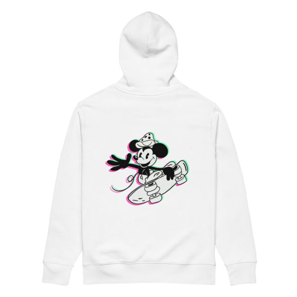 Steamboat skate mouse Embroidered unisex essential eco hoodie