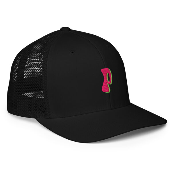 Closed-back P logo trucker cap - Image 3