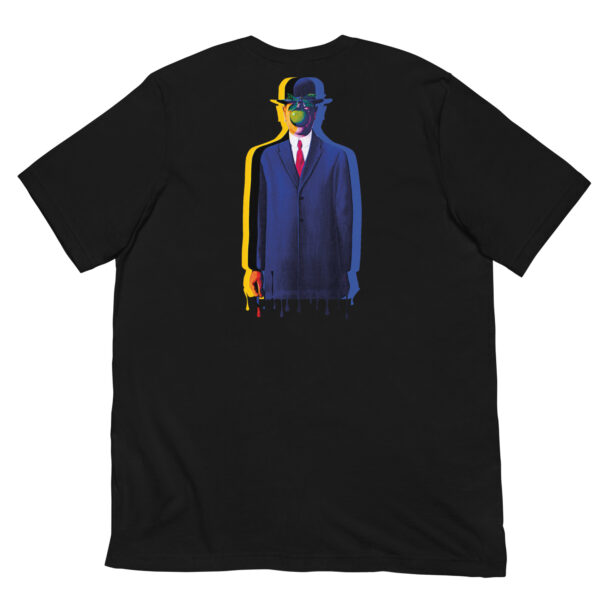 The apple man Embroidered Unisex t-shirt - Image 4