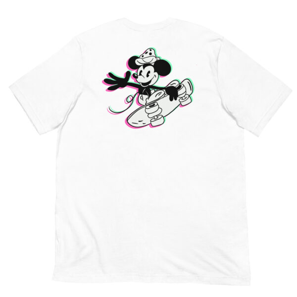 Steamboat skate mouse Embroidered Unisex t-shirt