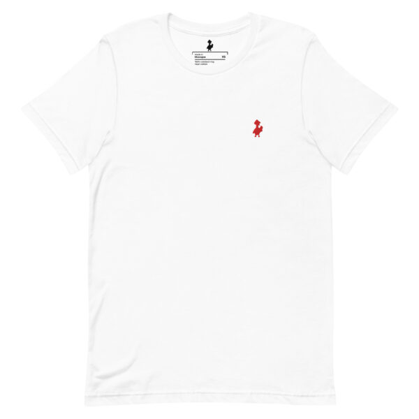 Embroidered Psychogoose Logo Unisex t-shirt - Image 2