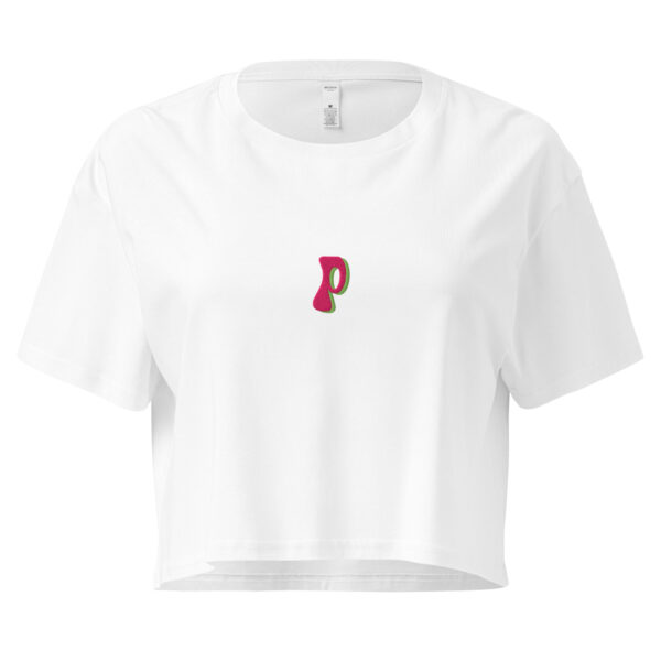 P logo Women’s crop top - Image 3