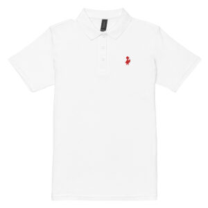 Women’s pique Psychogoose logo polo shirt