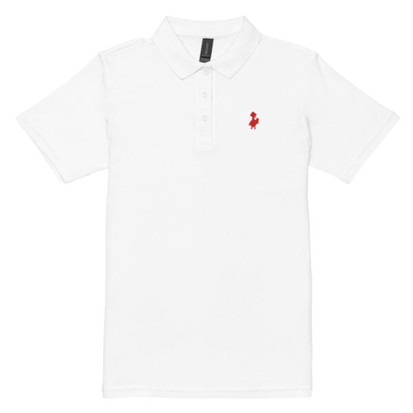 Women’s pique Psychogoose logo polo shirt