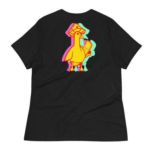 Psychogoose embroidered Women's Relaxed T-Shirt - Image 3