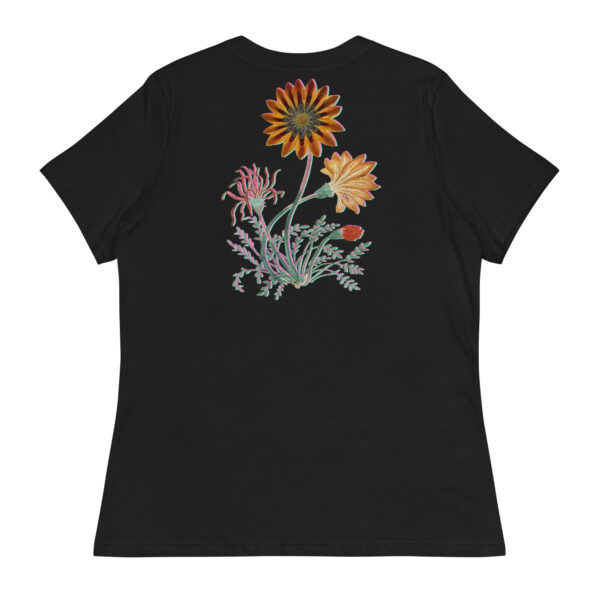 Gorteria diffusa Embroidered Women's T-Shirt - Image 4