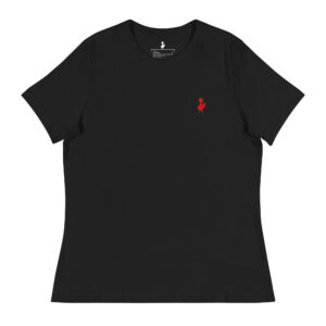 Embroidered Psychogoose logo Women's Relaxed T-Shirt