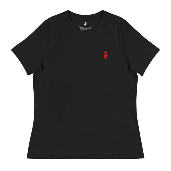 Embroidered Psychogoose logo Women's Relaxed T-Shirt