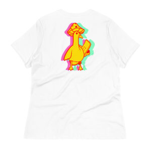 Psychogoose embroidered Women's Relaxed T-Shirt