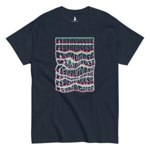 Psychogoose Psychedelic Logo T-Shirt | Unisex Streetwear Graphic Tee