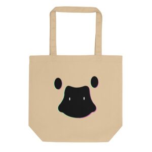 Psychogoose Organic Cotton Tote Bag – Psycogoose Face Logo Edition