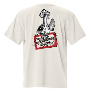 Oversized Faded T-Shirt Psychogoose